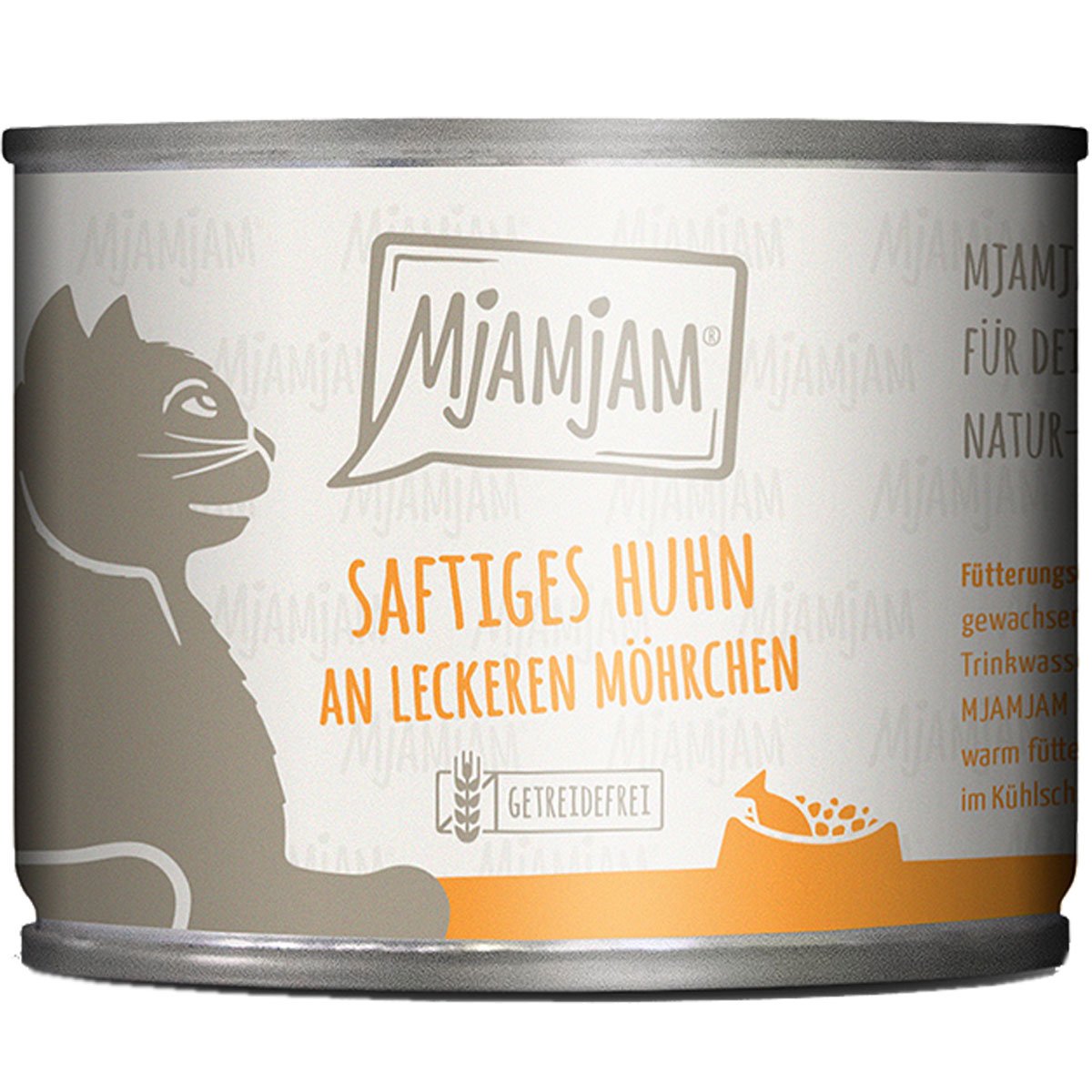 MjAMjAM saftiges Huhn an leckeren Möhrchen 24x200g von MjAMjAM