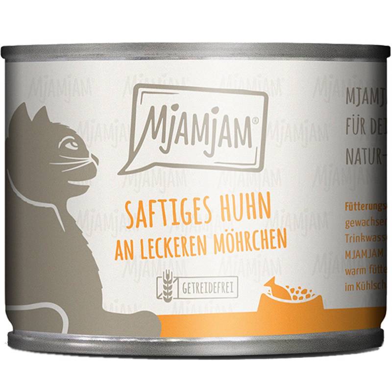 MjAMjAM saftiges Huhn an leckeren Möhrchen 6x200g von MjAMjAM