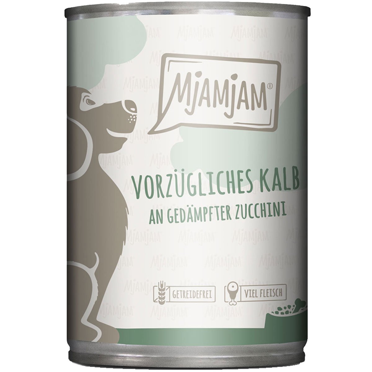 MjAMjAM vorzügliches Kalb an gedämpfter Zucchini 6x400g von MjAMjAM