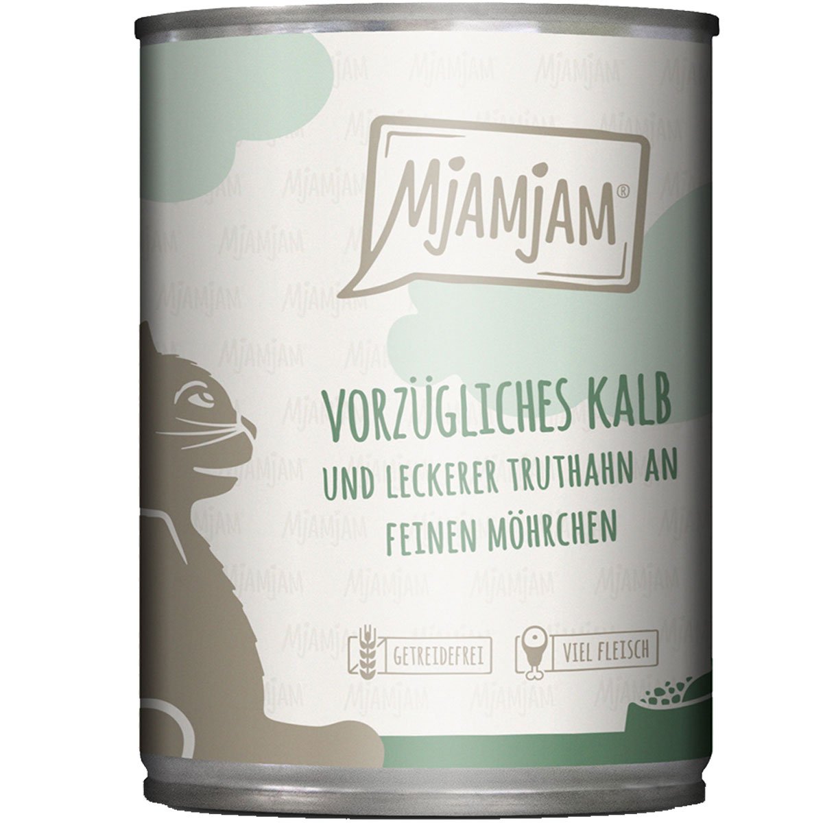 MjAMjAM vorzügliches Kalb und Truthahn an leckeren Möhrchen 6x400g von MjAMjAM