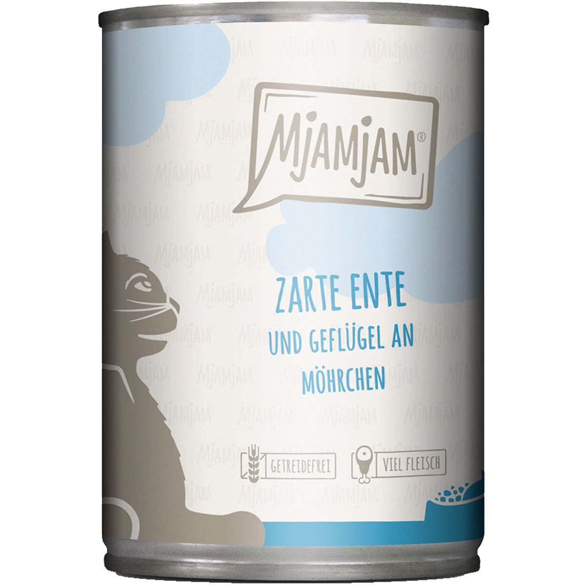 MjAMjAM zarte Ente und Geflügel an leckeren Möhrchen 6x400g von MjAMjAM