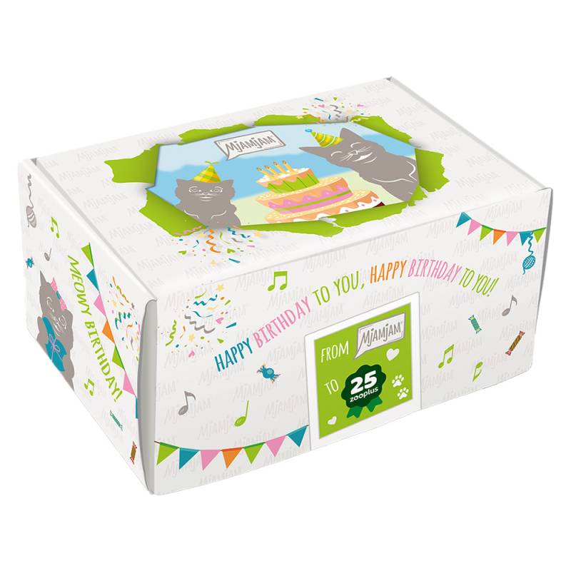 MjAMjAM zooplus Geburtstag-Edition 6 x 400 g + 2 x 125 g for free! - Mixpack von MjAMjAM