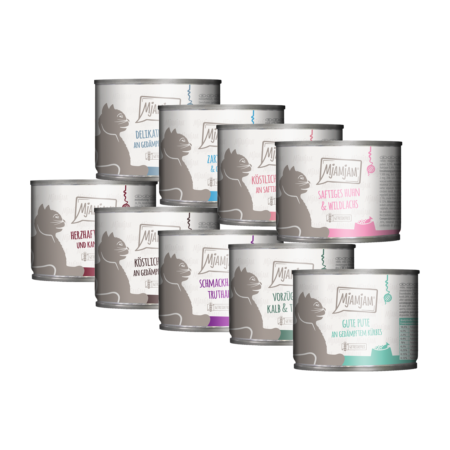 MjaMjaM Nassfutter - Dose Adult Cat - Pferd mit Kürbis - 6 x 400 g MjaMjaM Nassfutter - Dose Adult Cat - Pferd mit Kürbis - 6 x 400 g von MjAMjAM