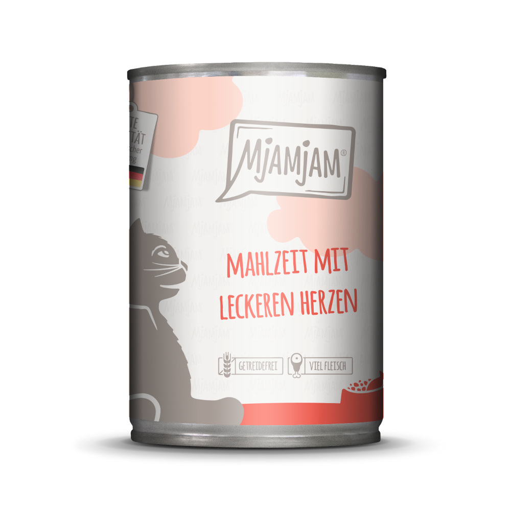 Sparpaket MjAMjAM 24 x 400 g - Mahlzeit mit leckeren Herzen von MjAMjAM