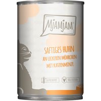 Sparpaket MjAMjAM 24 x 400 g - saftiges Huhn an leckeren Möhrchen von MjAMjAM