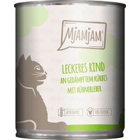 Sparpaket MjAMjAM 24 x 800 g - leckeres Rind an gedämpftem Kürbis von MjAMjAM