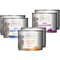 Sparpaket MjAMjAM Adult Hund 24 x 200 g - DUO Mix I (3 Sorten gemischt) von MjAMjAM