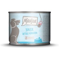 Sparpaket MjAMjAM Junior 24 x 200 g - saftiges Hühnchen mit Ei von MjAMjAM