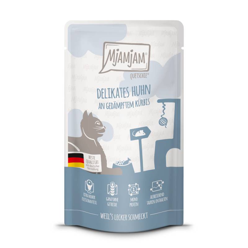 Sparpaket MjAMjAM Quetschie 24 x 125 g - Huhn von MjAMjAM