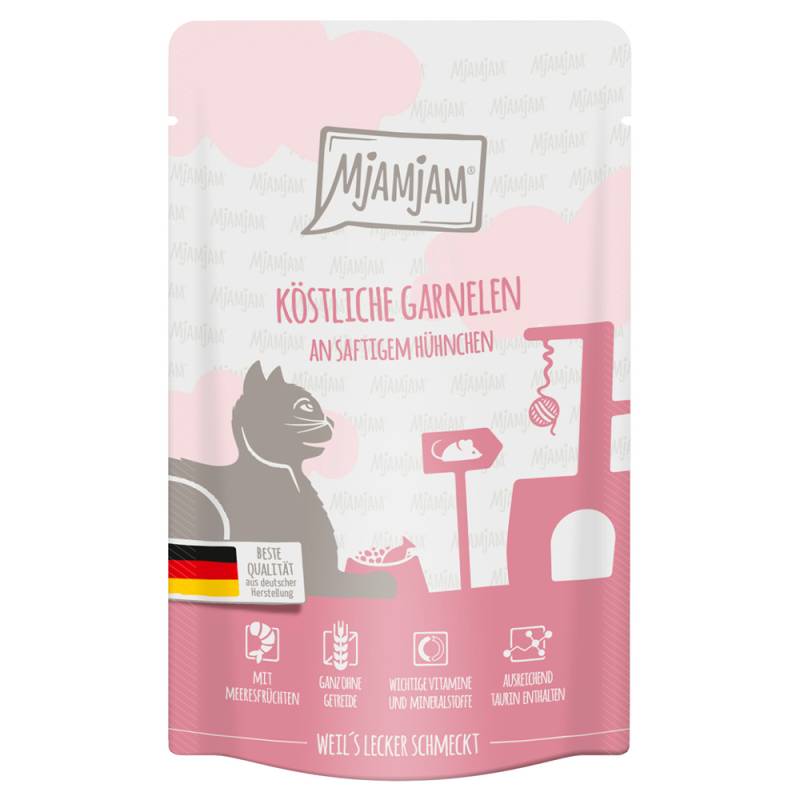 Sparpaket MjAMjAM Quetschie 24 x 125 g - köstliche Garnelen an saftigem Hühnchen von MjAMjAM