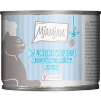 Sparpaket MjAMjAM an Soße 24 x 185 g - blanchierte Wildente mit gedämpftem Kürbis von MjAMjAM