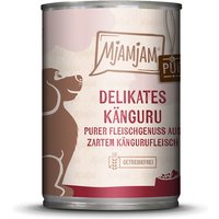 Sparpaket MjAMjAM purer Fleischgenuss 12 x 400 g - delikates Känguru pur von MjAMjAM