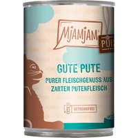 Sparpaket MjAMjAM purer Fleischgenuss 24 x 400 g - gute Pute pur von MjAMjAM