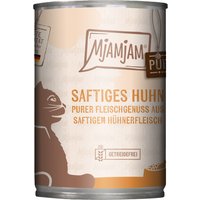 Sparpaket MjAMjAM purer Fleischgenuss 24 x 400 g - saftiges Hühnchen pur von MjAMjAM