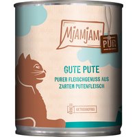 Sparpaket MjAMjAM purer Fleischgenuss 24 x 800 g - gute Pute pur von MjAMjAM