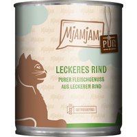 Sparpaket MjAMjAM purer Fleischgenuss 24 x 800 g - leckeres Rind pur von MjAMjAM