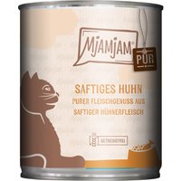 Sparpaket MjAMjAM purer Fleischgenuss 24 x 800 g - saftiges Hühnchen pur von MjAMjAM