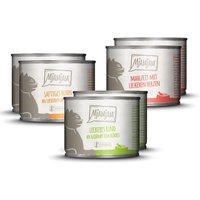 MjAMjAM Nassfutter Katze Adult 6x200 g Mixpaket 1 von MjAMjAM