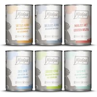 MjAMjAM Nassfutter Katze Adult, Mixpaket 6x400 g Mixpaket 3 von MjAMjAM