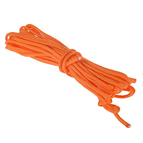 Mkcavne Paracord 550 Parachute Rope 7 Core Strang Zum Klettern Camping Schnalle Seil Orange 25Ft von Mkcavne