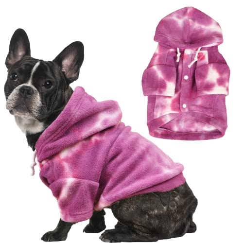 Mklhgty Winter Hundejacke Hundekleidung Kapuzenpullover Warme Hunde Kleidung für kleine Hunde Chihuahua Mantel von Mklhgty