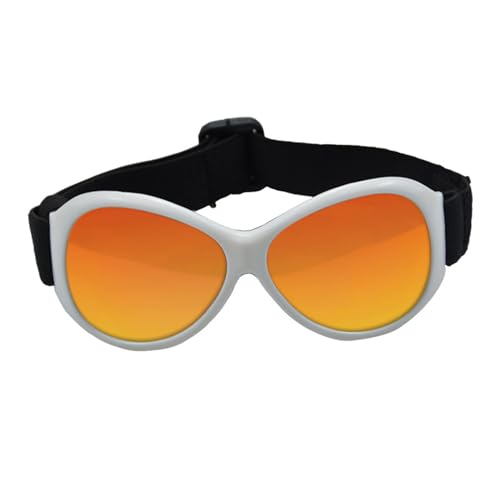 Haustier-Sonnenbrillenschutz für große Hunde im nördlichen Bereich mit verstellbarem Riemen für Outdoor-Sportarten, Hundesonnenbrille von Mllepjdh