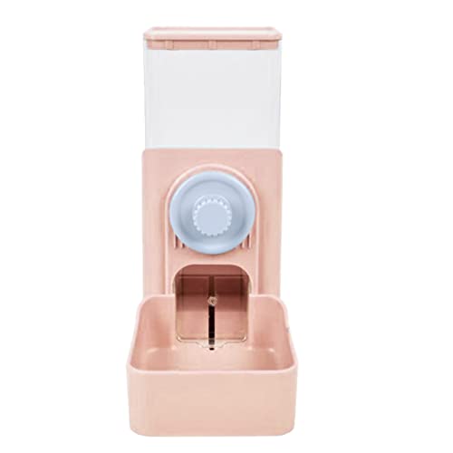 Mllepjdh Automatischer Futterspender für Haustiere, 480 ml, Wasserspender zum Aufhängen, für Kleintiere für Kaninchen, Frettchen, Kaninchen, Wasserspender für Käfig von Mllepjdh