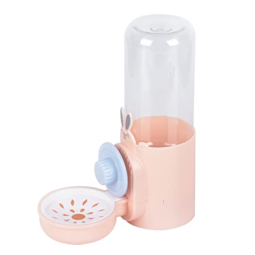 Mllepjdh Automatischer Futterspender für Haustiere, 480 ml, Wasserspender zum Aufhängen, für Kleintiere für Kaninchen, Frettchen, Kaninchen, Wasserspender für Käfig von Mllepjdh