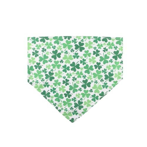 Mllepjdh Haustier-Halstuch für Hunde, StPatricks-Day, Party-Requisiten, Haustier-Halstuch, Schal, Sp-Handtuch, Festival-Dekoration, Halsband, saugfähiges Sp-Handtuch, Haustierbedarf, von Mllepjdh