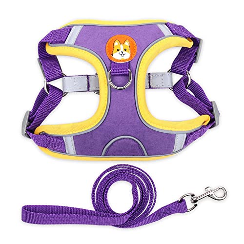 Mllepjdh Hundegeschirr Haustierbedarf Hundegeschirr Hundegeschirr Hundeseil Reflektierende Weste Typ Zugseil Hund Outdoor Walking Harness von Mllepjdh