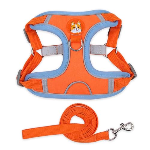 Mllepjdh Hundegeschirr Haustierbedarf Hundegeschirr Hundegeschirr Hundeseil Reflektierende Weste Typ Zugseil Hund Outdoor Walking Harness von Mllepjdh