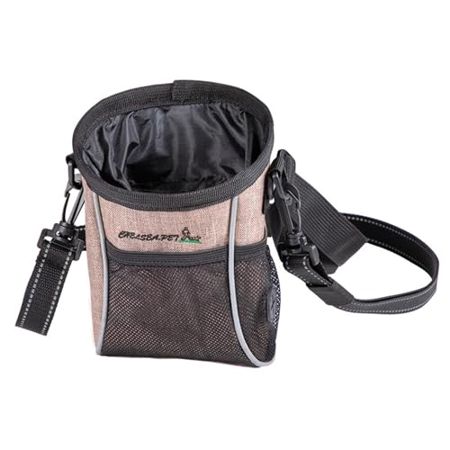 Mllepjdh Hundetraining-Hüfttasche zum Laufen, Spazierengehen, mit Tasche, Hundetrainingstasche, Leckerli-Bauchtasche, Haustier-Hunde, Reiseausrüstung, Hundetasche zur Aufbewahrung von Leckerlis von Mllepjdh