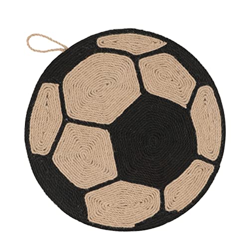 Mllepjdh Spielzeug Kratzbrett Schutz Möbel Boden Teppich Couch Sisalseil Sisalgewebe für Kratzmatte Ball Kratzbrett für Wand, Fußball von Mllepjdh