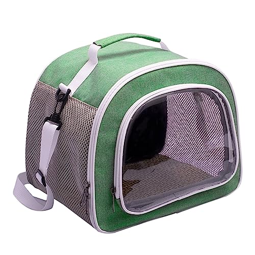 Mllepjdh Tragetasche für Haustiere, tragbare Tasche für Papageien, Vögel, für unterwegs, Reisen, Haustier-Papageien, Handtasche mit Netzfenster von Mllepjdh