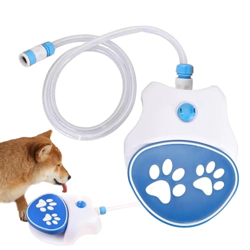 Dog Water Fountain | Paw Press Sprinkler | Outdoor Dog Toy, Dog Water Toy, Drinking Water Sprinkler Dog Fountain Toy Press Activated Fountain Dog Sprinkler Toy Outdoor Water Fountain Dog Water Ea von Mlllokfki