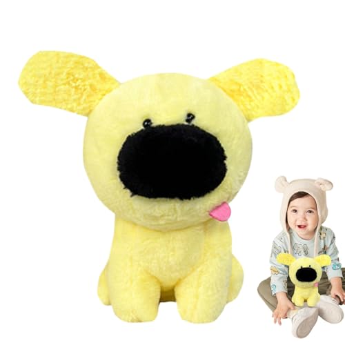 Mlllokfki Dog Stuffed Tierspielzeug, Plüschspielzeug für Erwachsene, Kinder, Plüschtierpuppen, Tierpuppe, Tierpuppe, Hundepuppe, Zubehör, interaktives Plüschspielzeug, Giftable Plush Toys, weiches von Mlllokfki