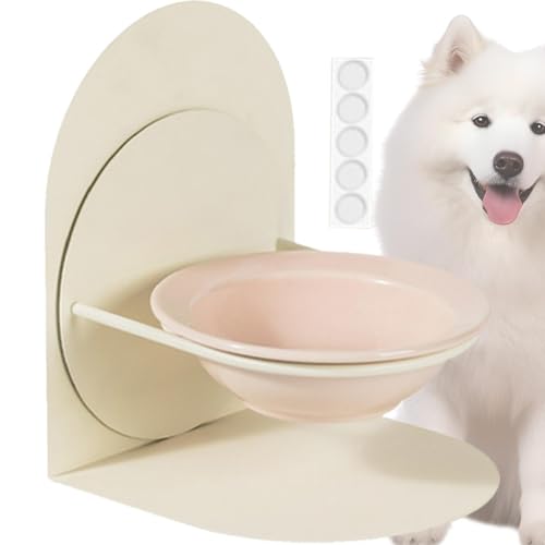 Pet Feeding Station, Adjustable Height Pet Bowl, Non-Slip Pet Dish, Durable Ceramic Pet Bowl, Pet Bowl for Cats and Dogs, Magnetic Base Feeding Bowl, Stylish Pet Water Dish, Safe Feeding Bowl for Pets von Mlllokfki