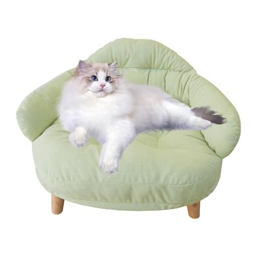 Soft Dog Sofa Bed with Legs | Elegant Couch Dog Bed for Ultimate Comfort | Breathable Pet Couch Chair and Cat Nest Bed for Stylish Living Room and Bedroom Decor, Providing a Cozy Retreat for Your Pets von Mlllokfki