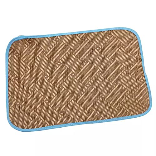 Pet Cooling Mat Rattan Mat Mehrzweck-Kühlkissen Schlafmatte Pet Summer Supplies für Kaninchen Chinchilla Meerschweinchen Groß 30 x 30 cm von Mochalight