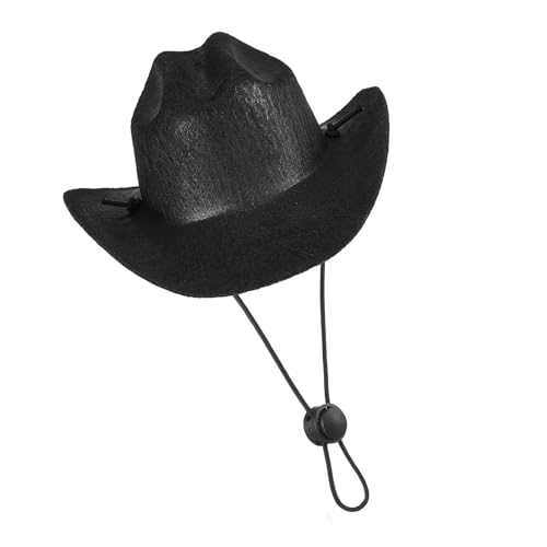 Mocoocouture Cosplay Kostüm Cowboy Caps Für Katzen Hunde Schöne Kleine Hund Party Kopfbedeckungen Für Festival Geburtstag CelebartionMini Haustier Für Party von Mocoocouture