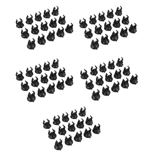 Mocturnity Aquarium-Heizlüfter, Saugnäpfe, Clips, 33 mm, Klemmen für Fischzubehör, 75 Stück, Schwarz Mocturnity Aquarium-Heizlüfter, Saugnäpfe, Clips, 33 mm, Klemmen für Fischzubehör, 75 Stück, Schwarz von Mocturnity