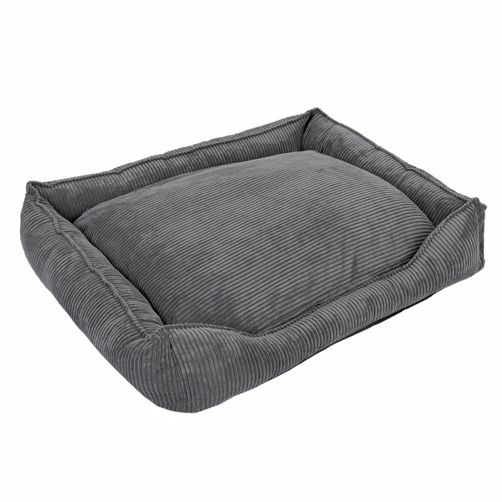 Modern Living Hundebett Helena - L 105 x B 95 x H 24 cm, grau von Modern Living