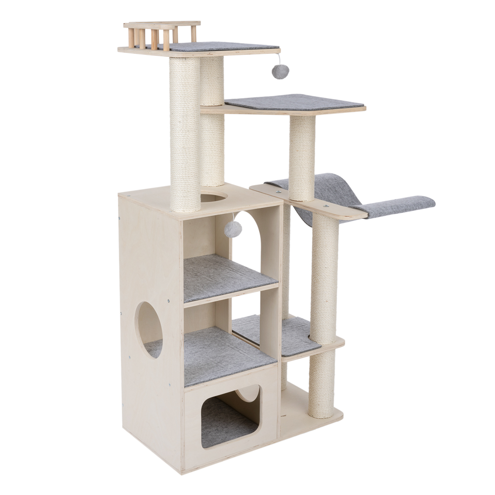 Modern Living Kratzbaum Roca - hellgrau Modern Living Kratzbaum Roca - hellgrau von Modern Living