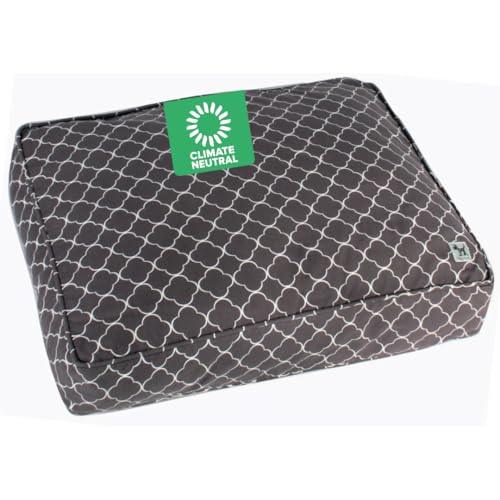 Molly Mutt Dd70a Hundebettbezug für kleine Hunde, Clark Giebel-Druck, Maße: 55,9 x 68,9 x 12,7 cm, 100% Baumwolle, langlebig, atmungsaktiv, nachhaltig, maschinenwaschbar von Molly Mutt