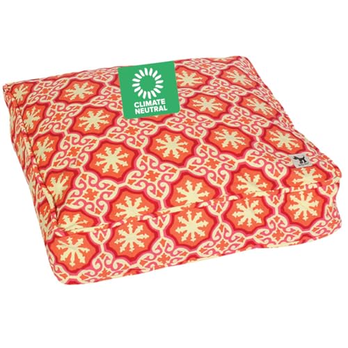 Molly Mutt Hundebettbezug mit Papillon-Druck, Maße: 68 x 91 x 12,7 cm, 100% Baumwolle, langlebig, atmungsaktiv, nachhaltig, maschinenwaschbar Molly Mutt Hundebettbezug mit Papillon-Druck, Maße: 68 x 91 x 12,7 cm, 100% Baumwolle, langlebig, atmungsaktiv, nachhaltig, maschinenwaschbar von Molly Mutt