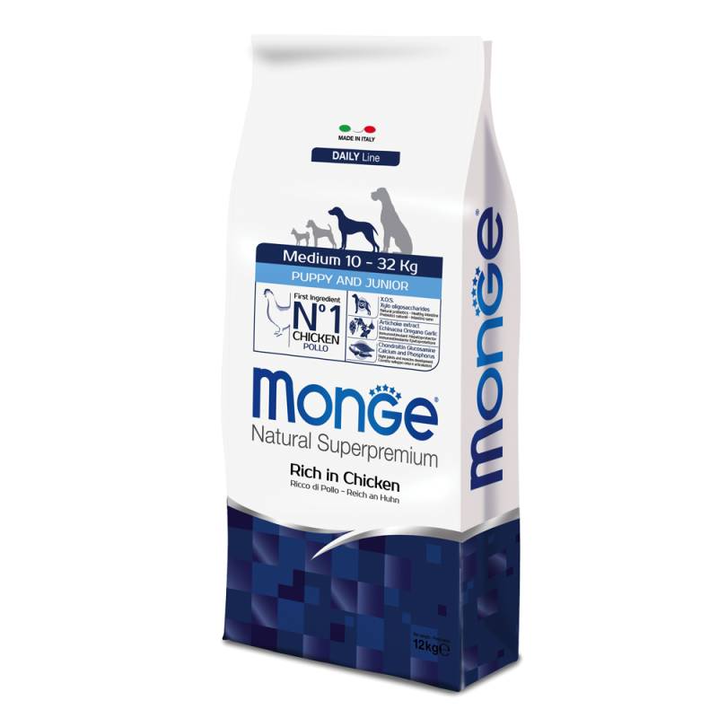 Monge Super Premium Puppy Junior Medium - 12 kg von Monge Superpremium Dog