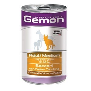 Gemon Dog Bocc. Huhn/Reis Mini Gr.415 von Monge