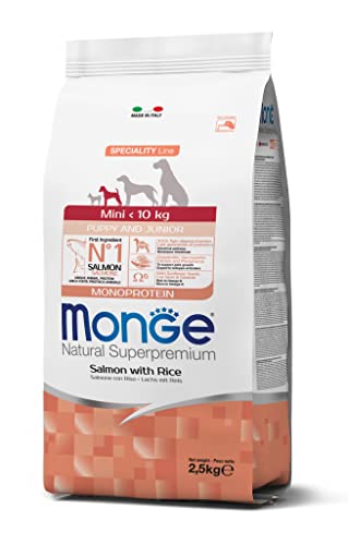 Monge Lachs Welpe NEU - Hundefutter 2.5 kg von Monge