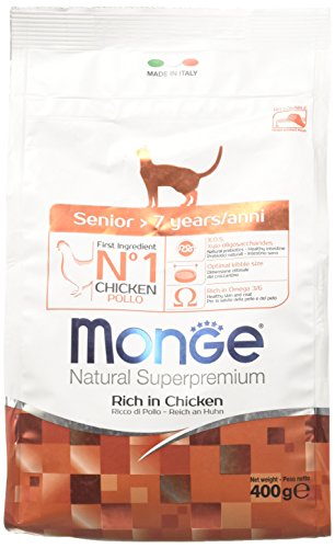 MONGE NATURAL SUPERPREMIUM Ältere Cat Katzenfutter Premium- von Monge