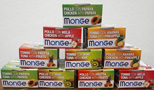 Monge KIT 50 DOSEN Fruits Gatto gr. 80 von Monge